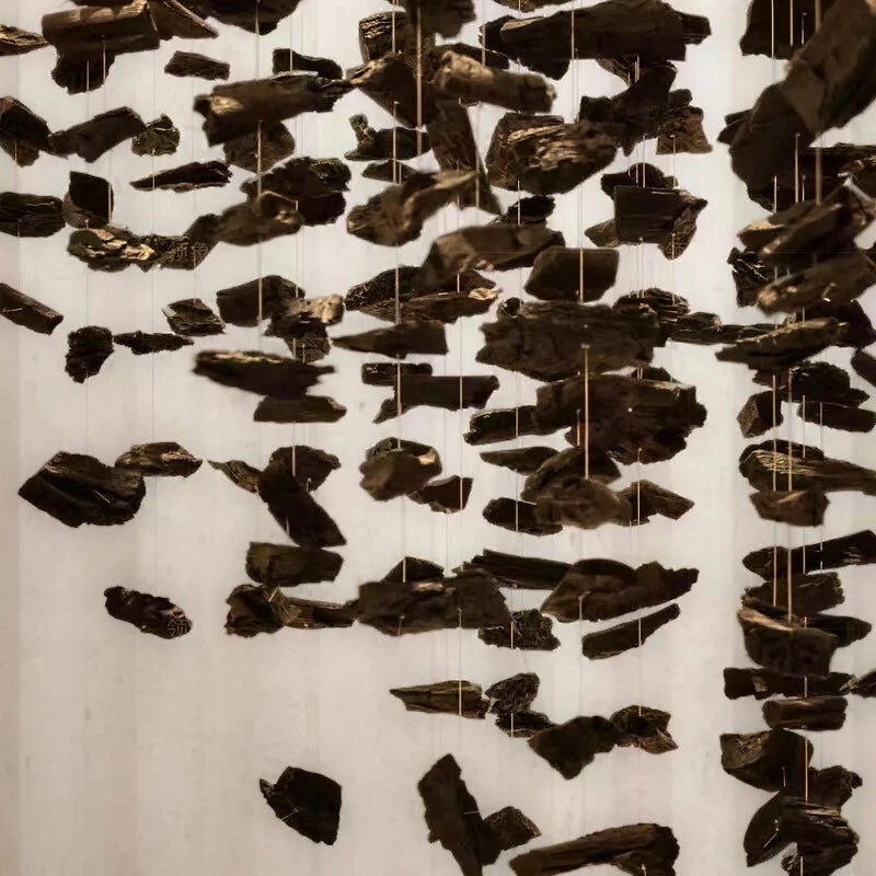 black lantern pendant light