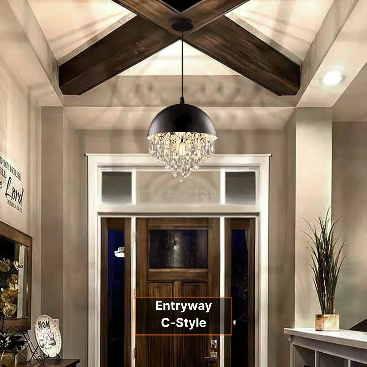 black_pendant_kitchen_lights