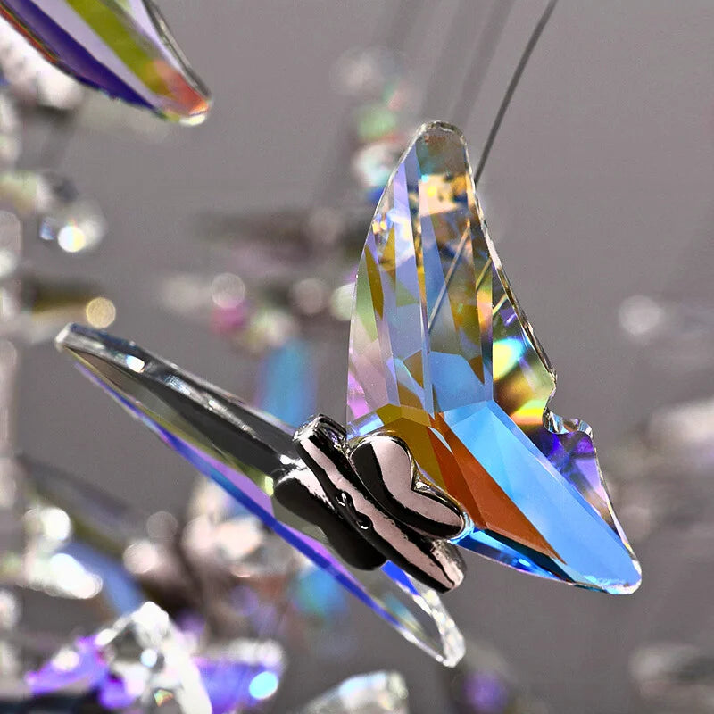 butterfly chandelier diy