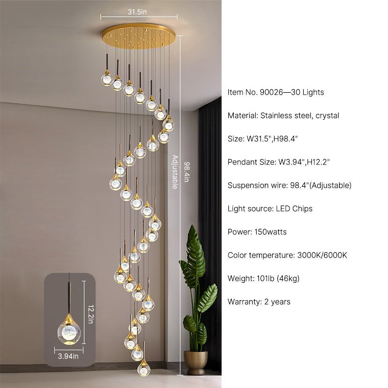 celestial galaxy chandelier