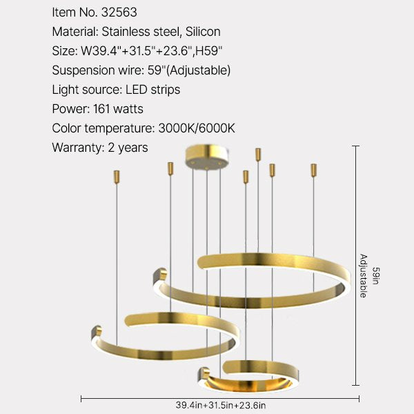 chandelier led light