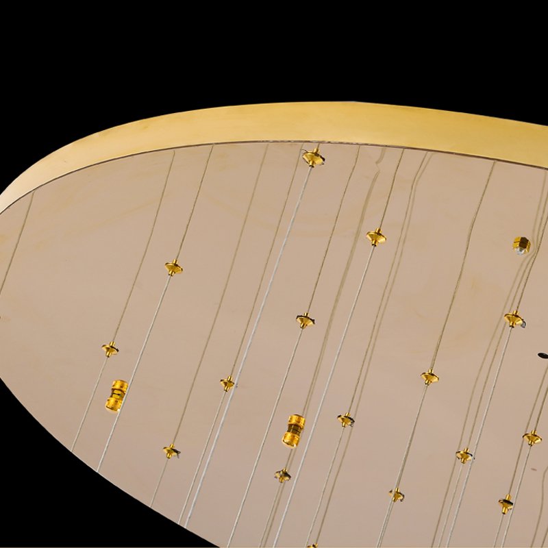 chandelier with crystals