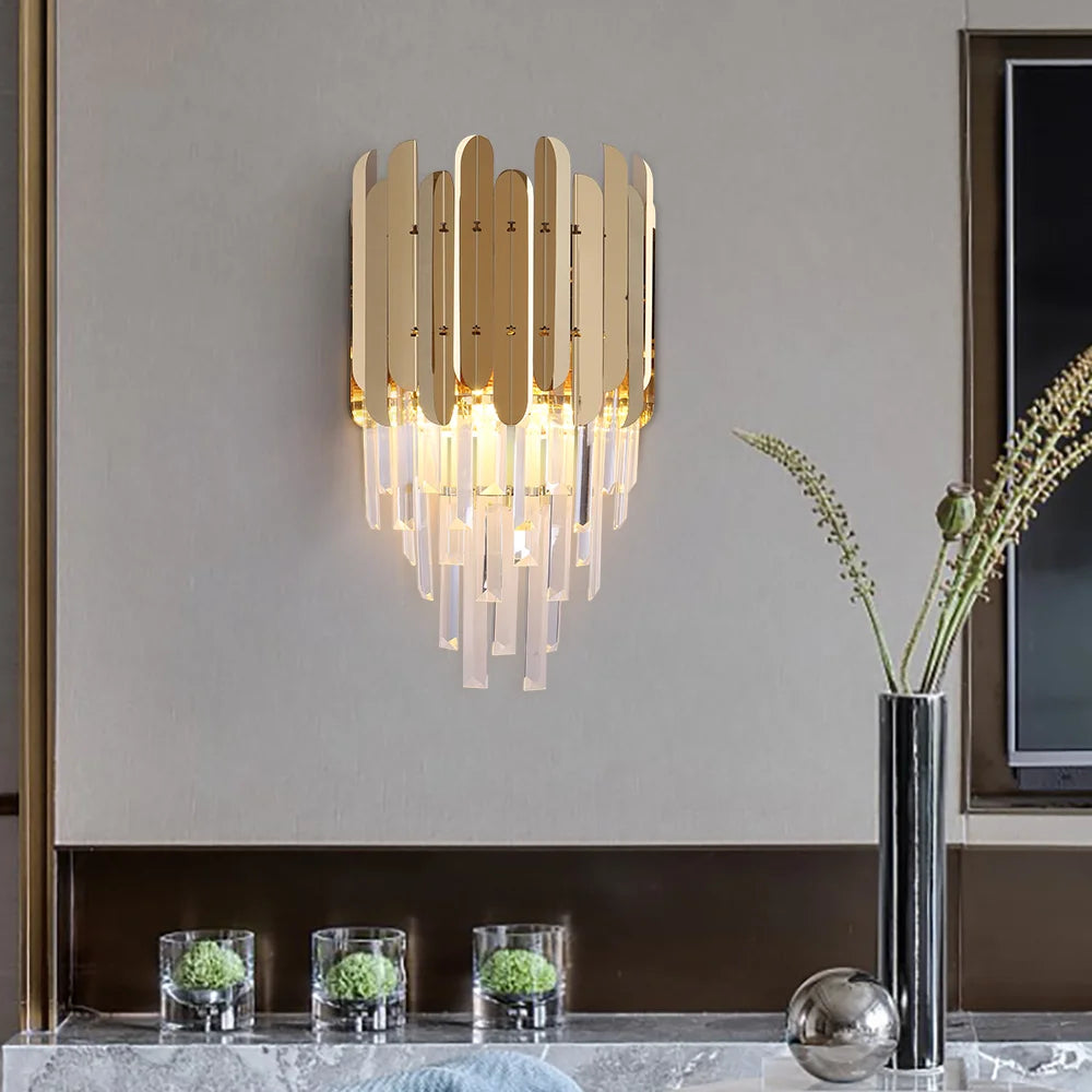 chrome contemporary chandelier