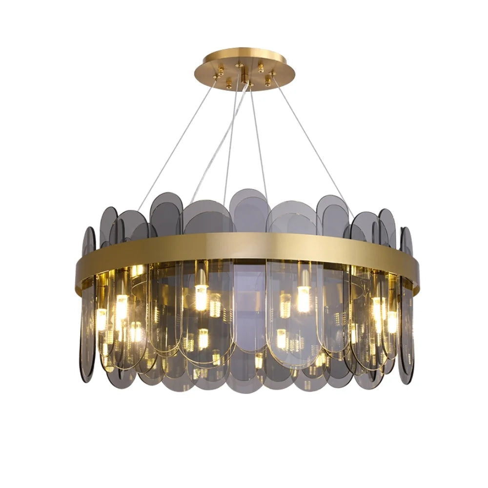 contemporary glass table lamps