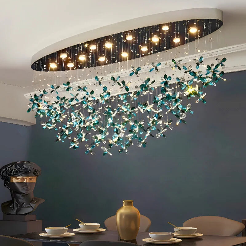 crystal ceiling chandelier