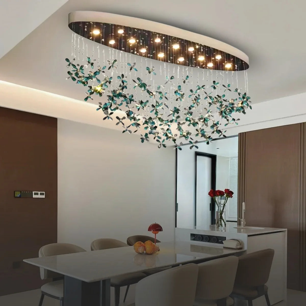 crystal ceiling chandelier