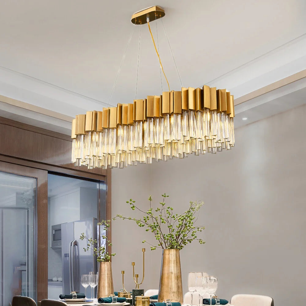 crystal hanging light fixtures