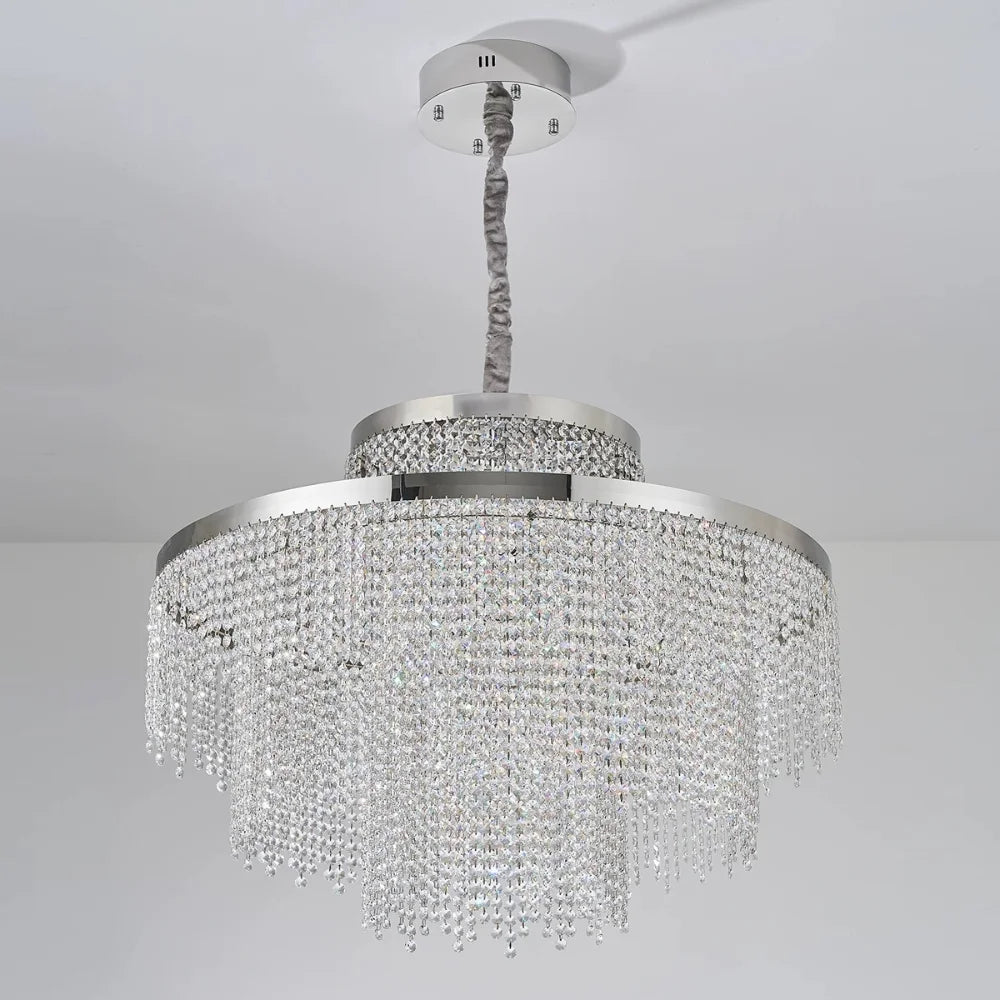 crystal light chandelier