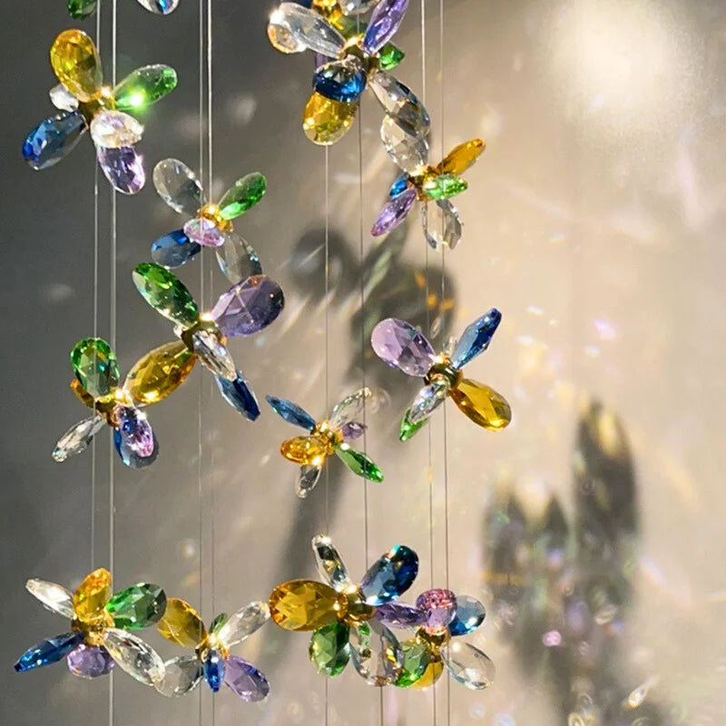 crystal wall sconce light fixture