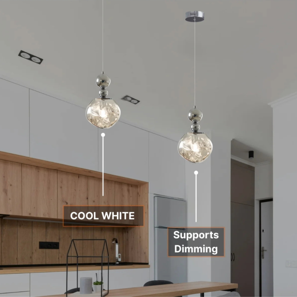 dimmable pendant light