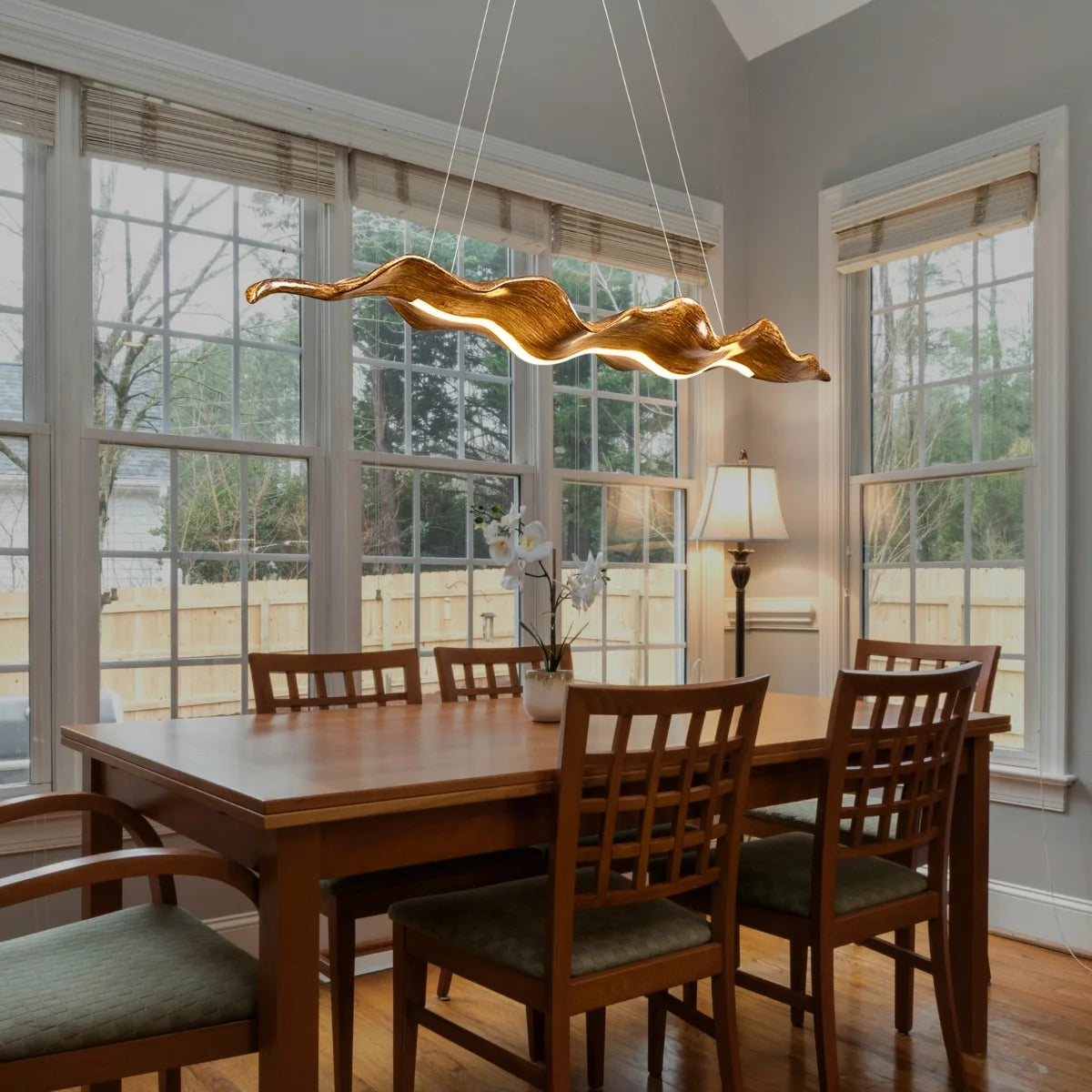 dining room hang lighting