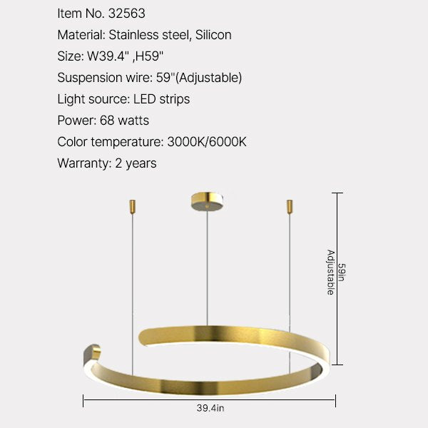 dining room led chandelier
