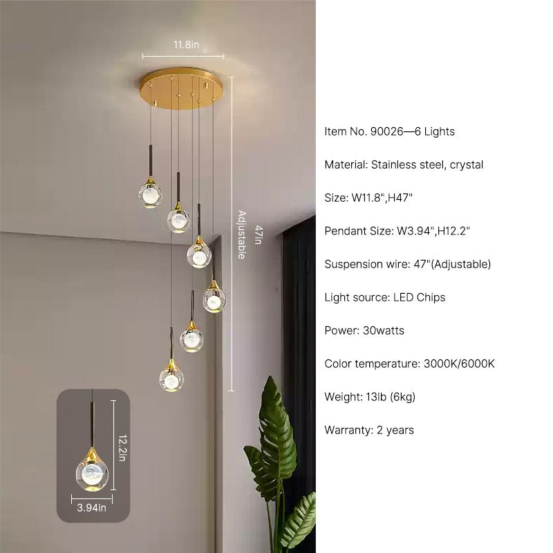 everly quinn galaxy chandelier