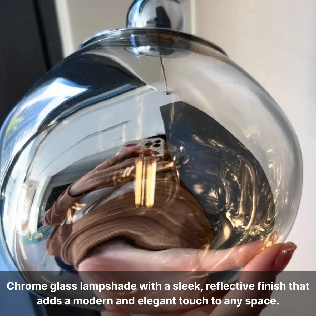 glass pendant light