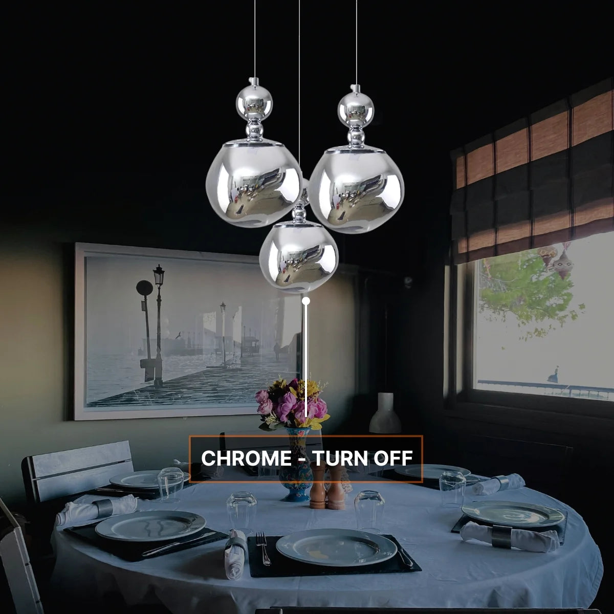 globe pendant light fixture