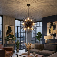 Pyro Modern Hanging Chandelier for Living Room & Dining Room
