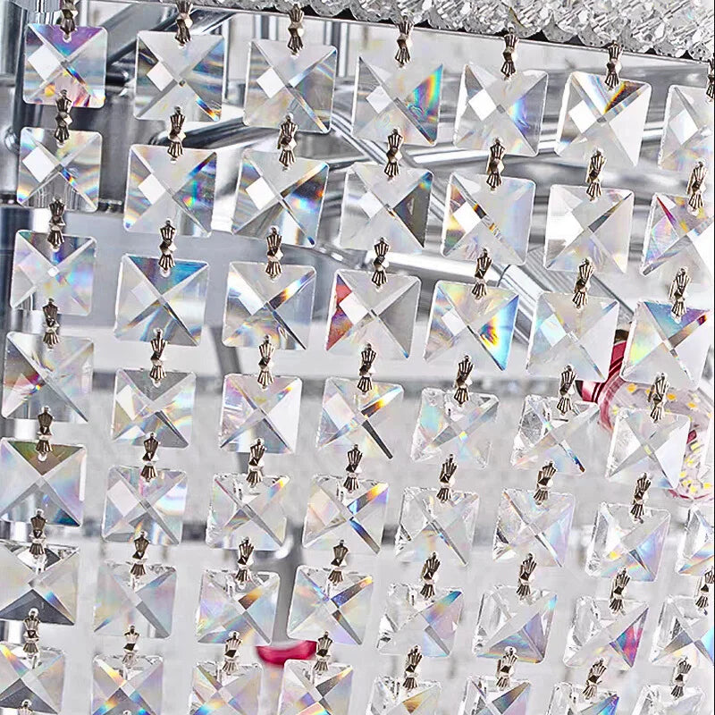 gold chandelier with crystals