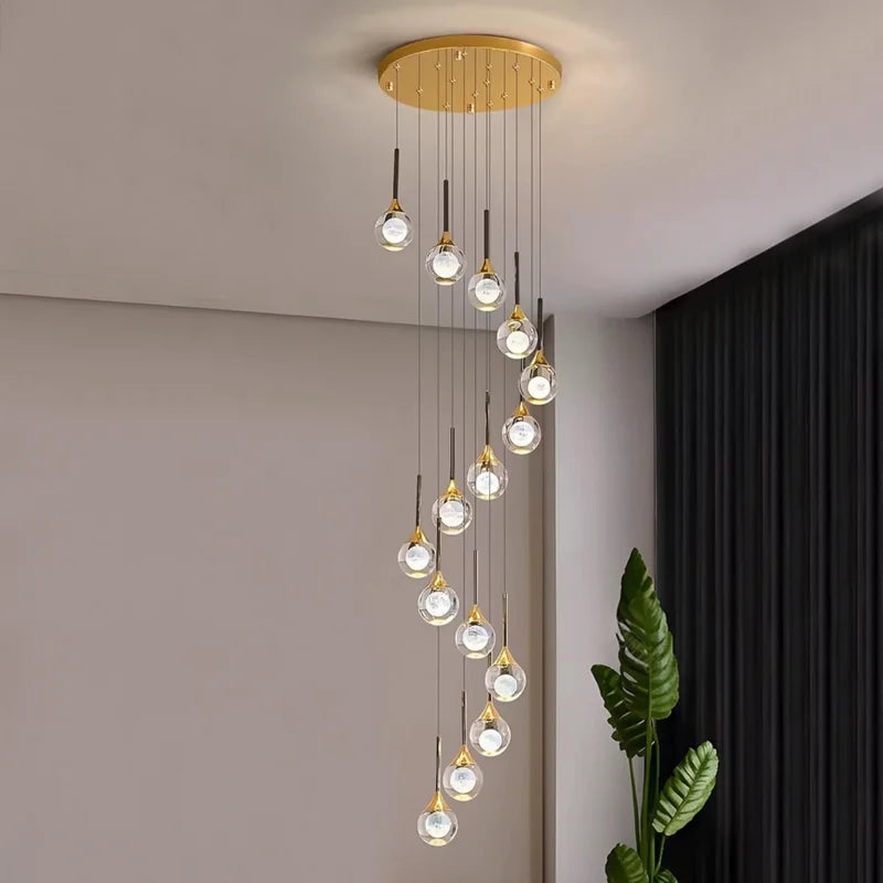 gold foyer lighting fixtures