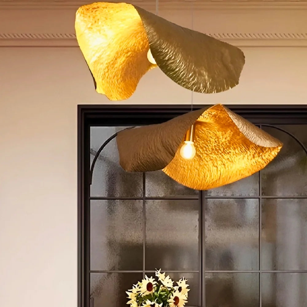 gold pendant light fixture