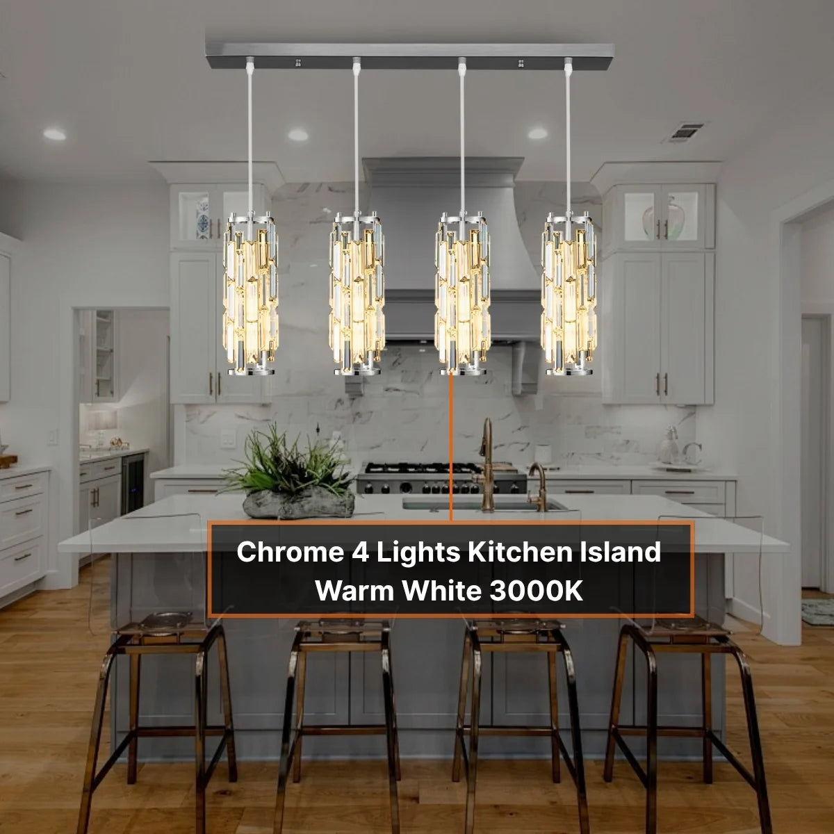gold pendant light for kitchen island