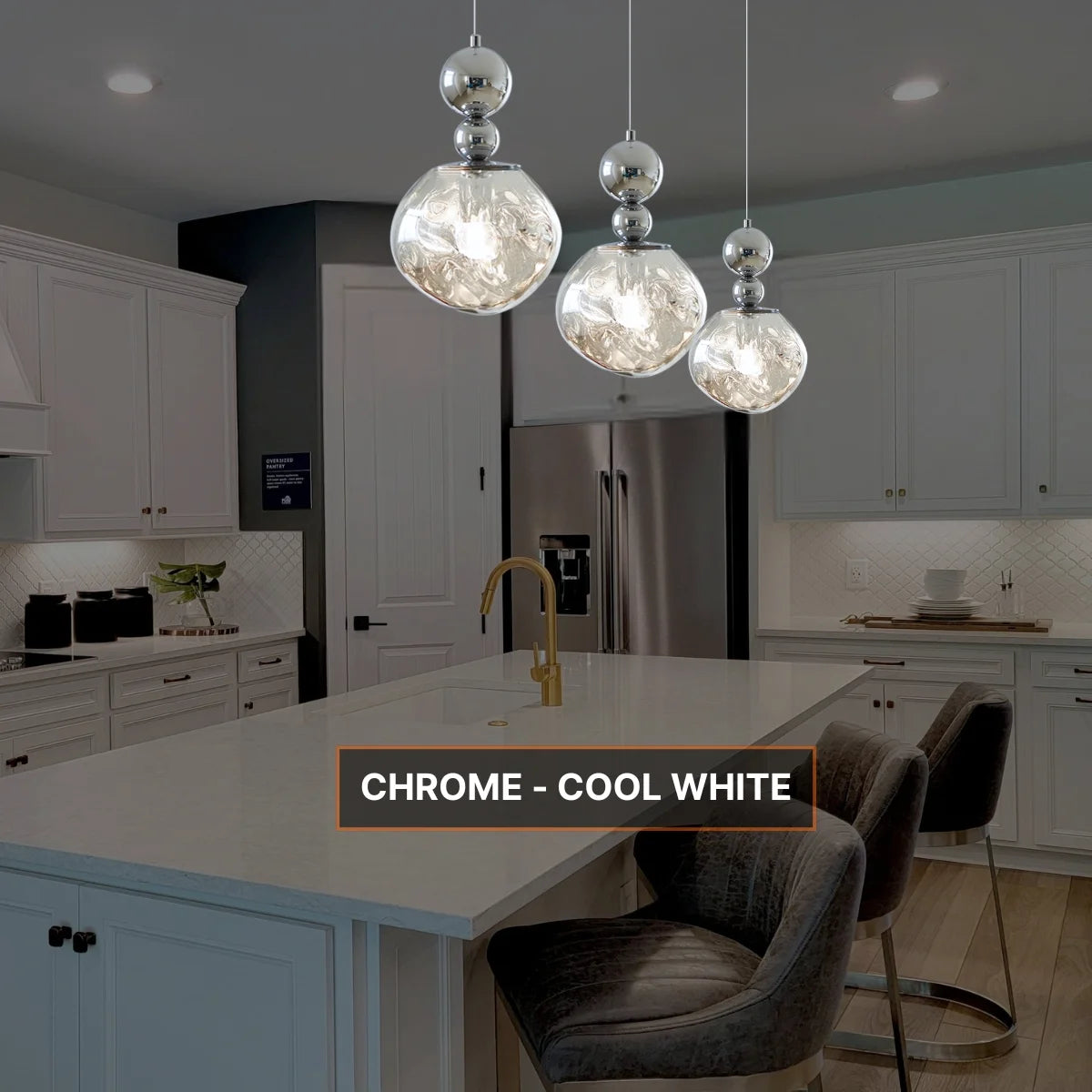 hanging glass ball light