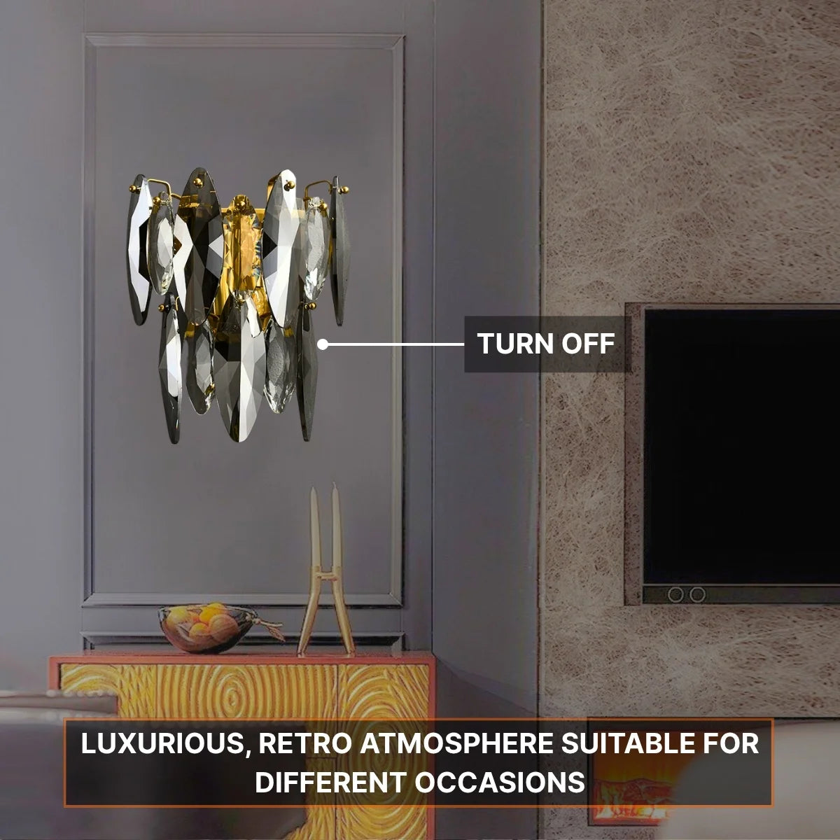 large wall sconces for living room