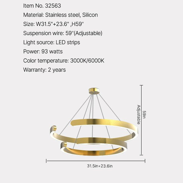led chandelier light