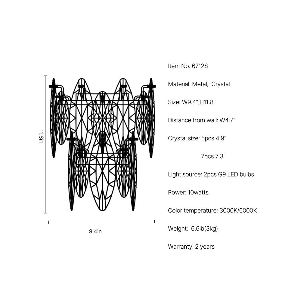led wall sconces for living room