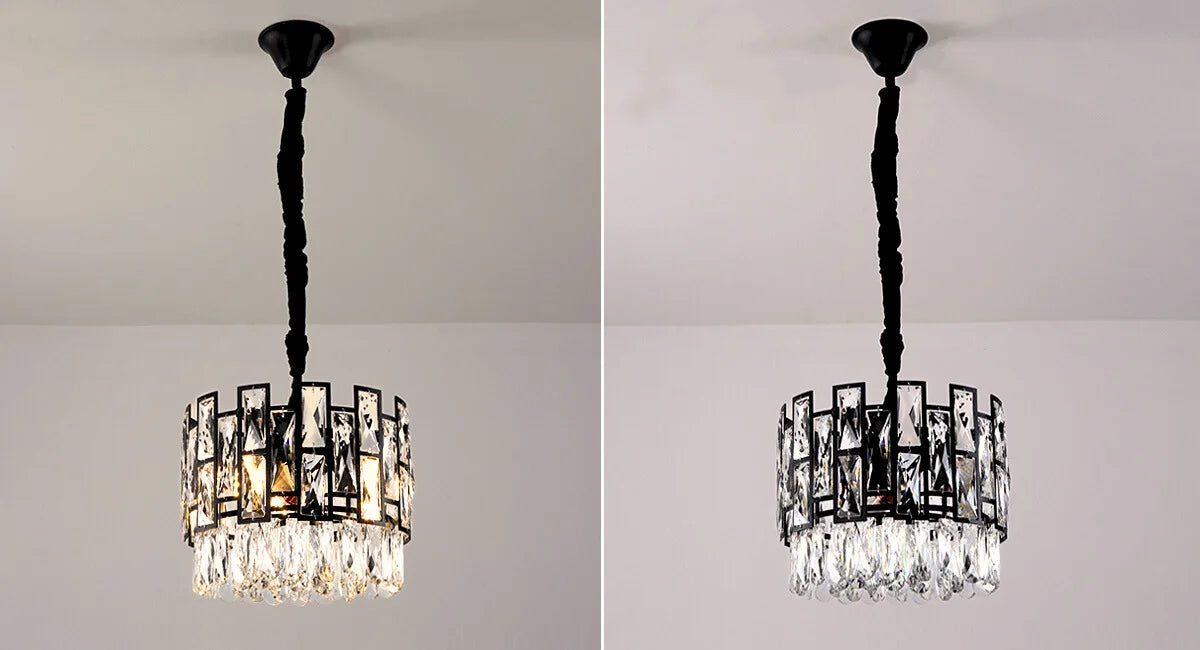 small black pendant light