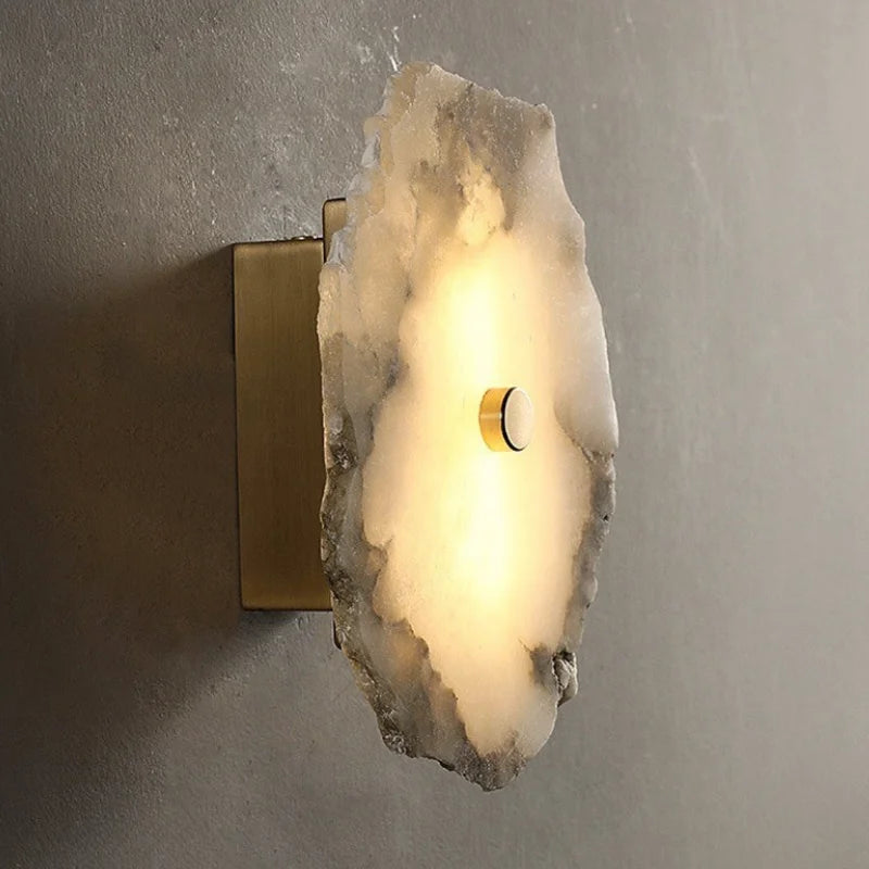 marble led sconce 1 light