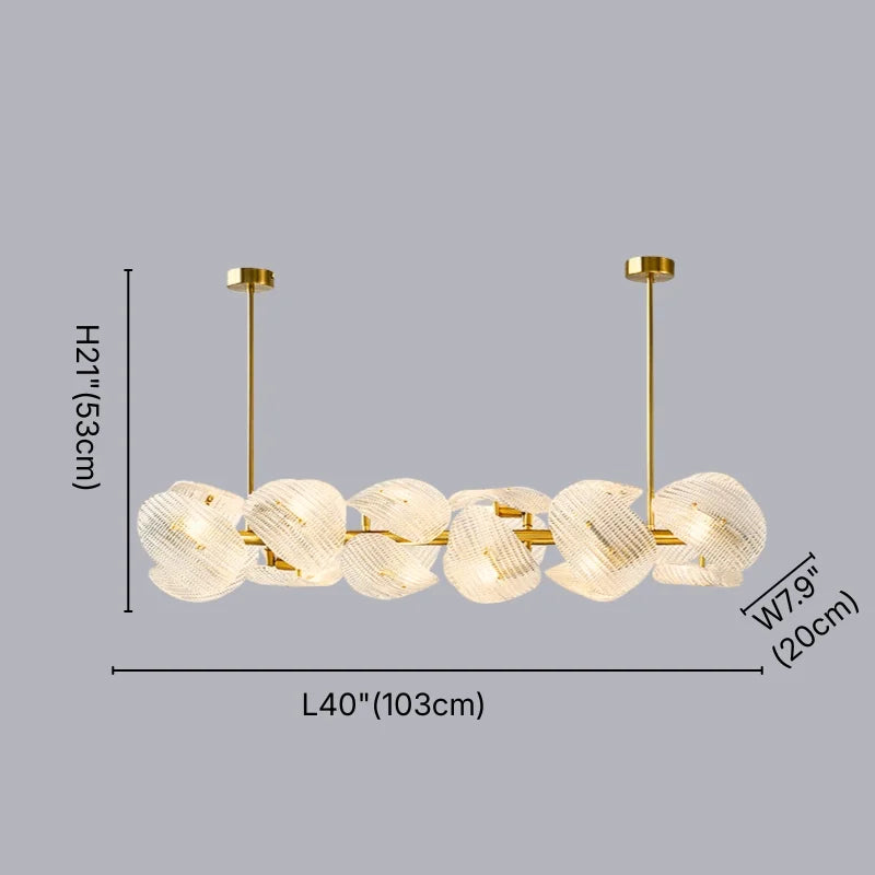 modern dining chandelier