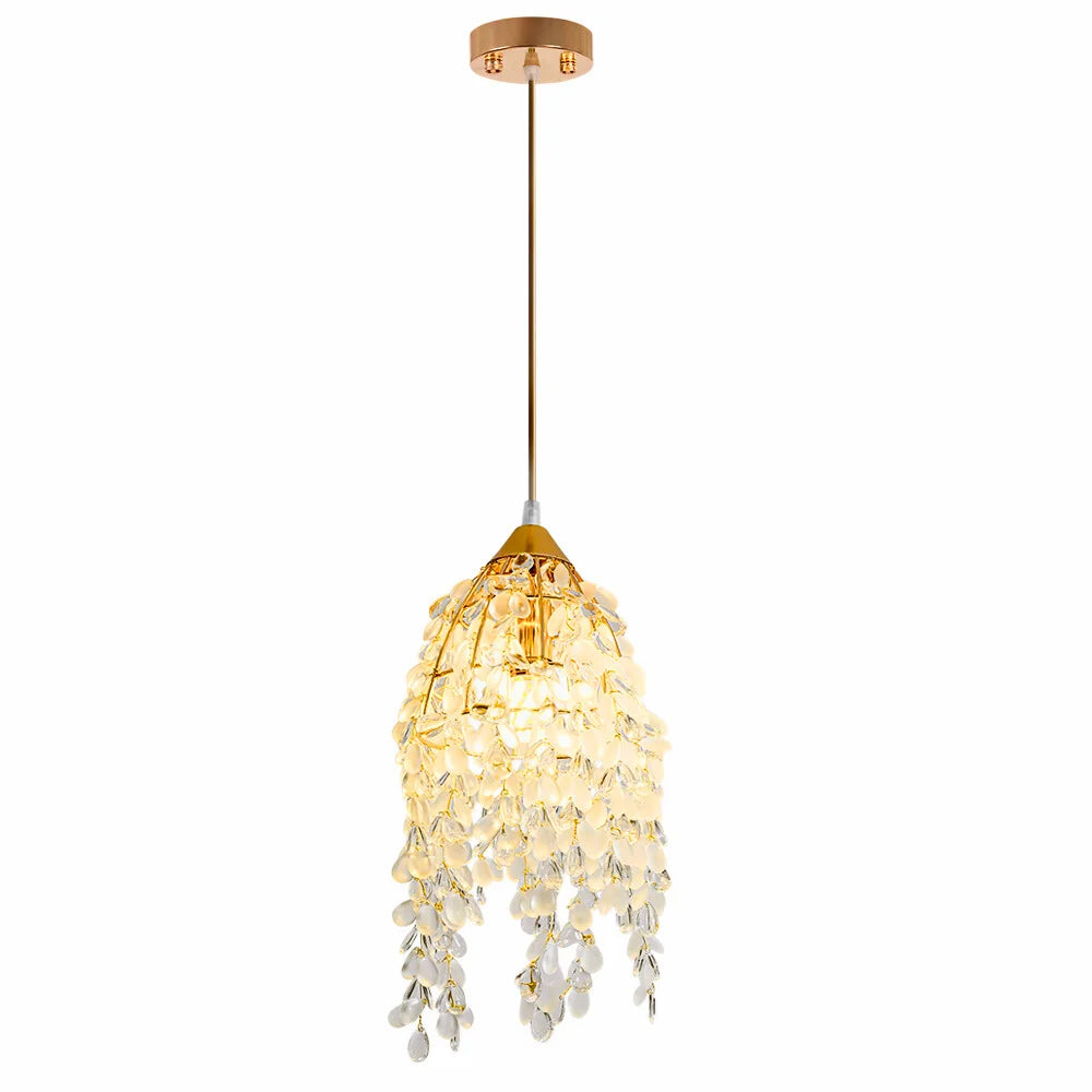 modern milk glass pendant light