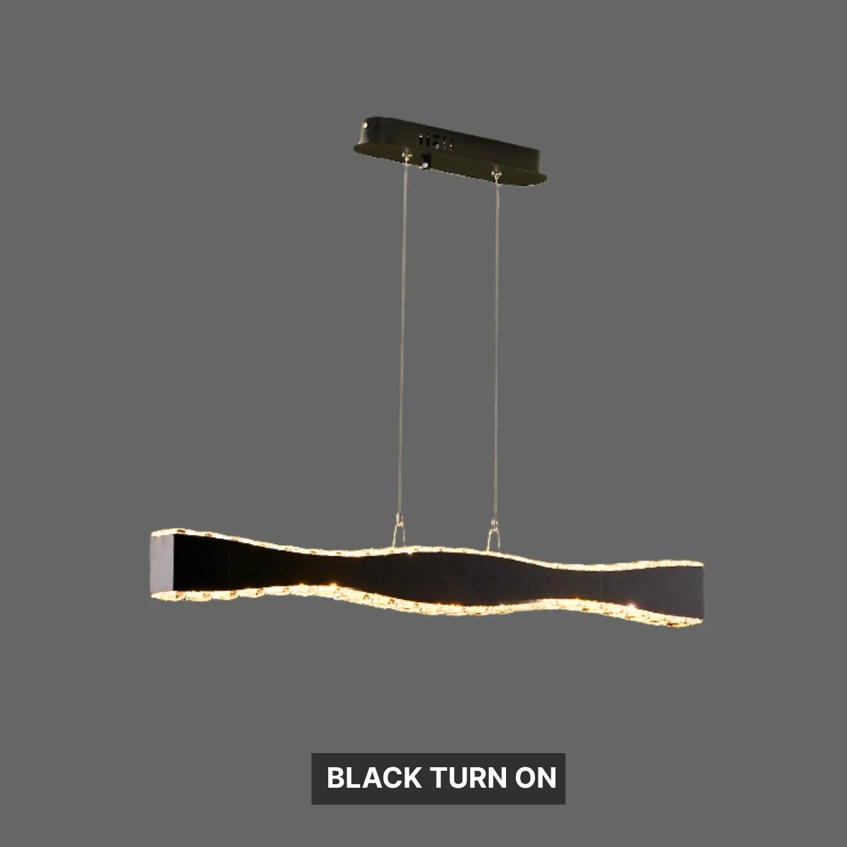 rectangular crystal chandelier dining room