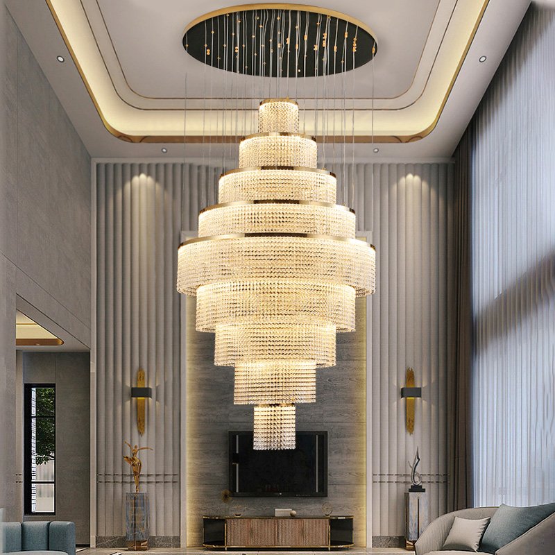 stars and crystal chandeliers