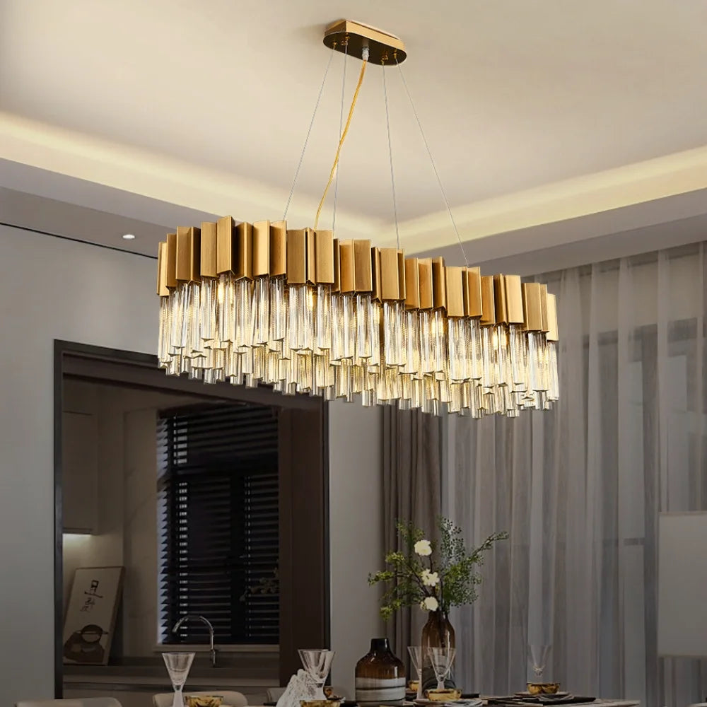 Sunny Crystal Hanging Lights