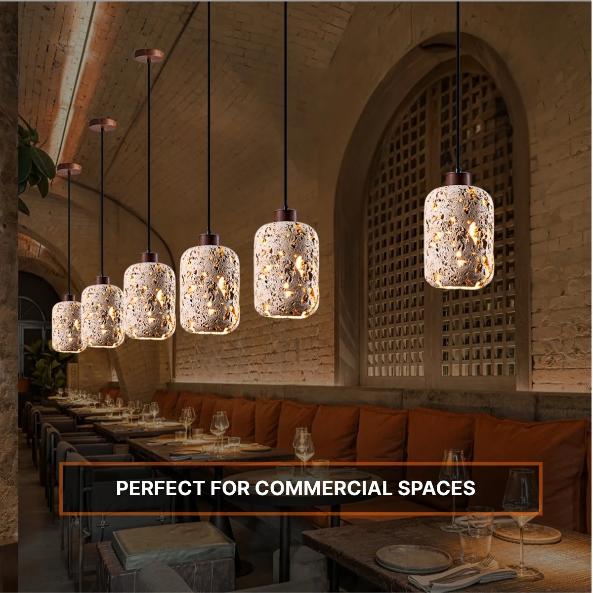 wooden pendant light