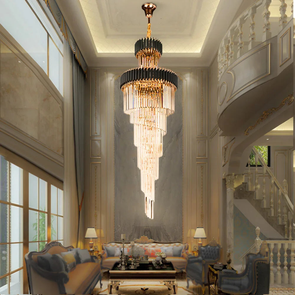 Gold And Black Chandeliers