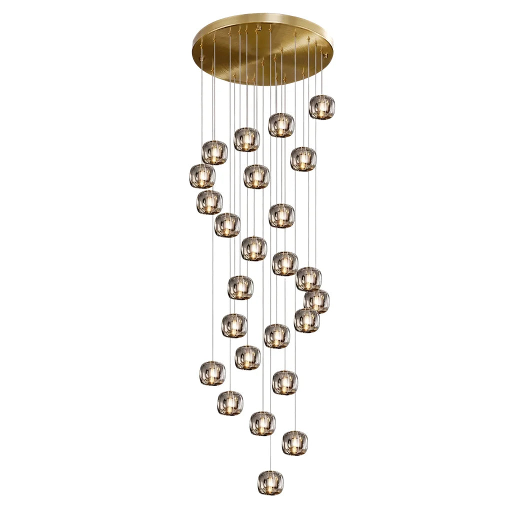 YOOGEE statement chandelier for dining room and foyer lighting