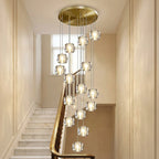 YOOGEE statement chandelier for dining room and foyer lighting