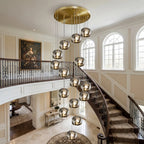 Contemporary chandelier lighting fixture for luxury home decor