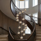 Contemporary chandelier lighting fixture for luxury home decor