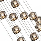 Contemporary chandelier lighting fixture for luxury home decor