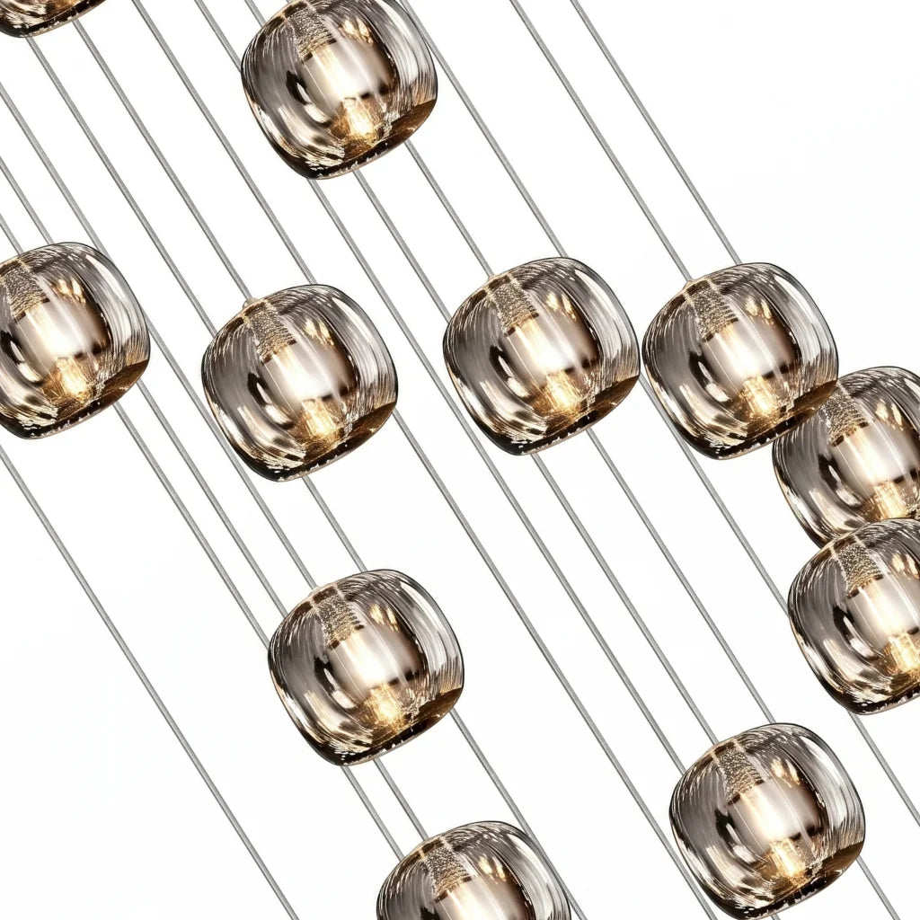Contemporary chandelier lighting fixture for luxury home decor