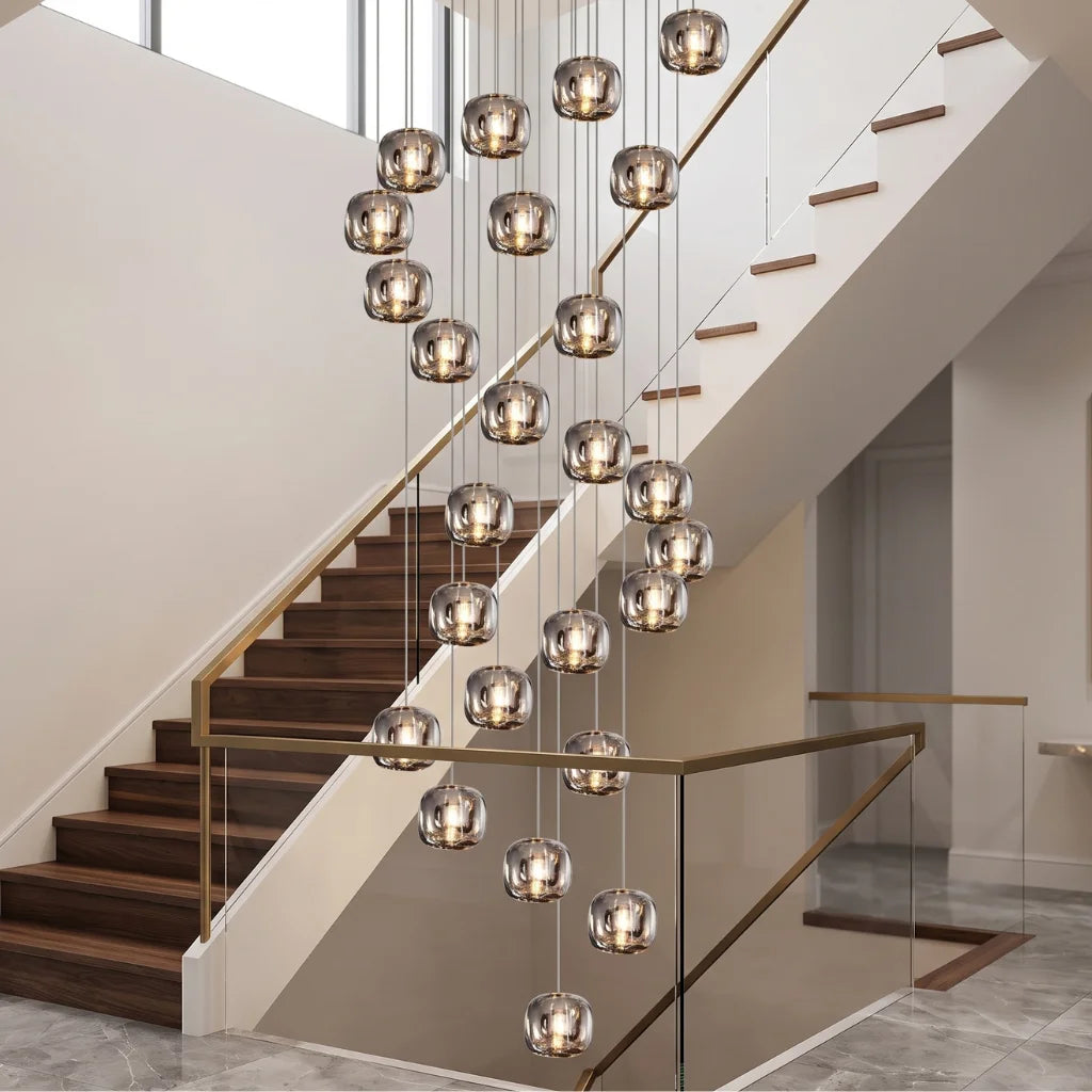 YOOGEE statement chandelier for dining room and foyer lighting