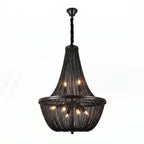 Veil Modern Brown LED Chandelier for Living Room & Dining Room