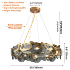 YOOGEE decorative lighting fixture for upscale home interiors