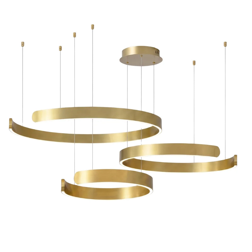 Contemporary chandelier lighting fixture for luxury home decor