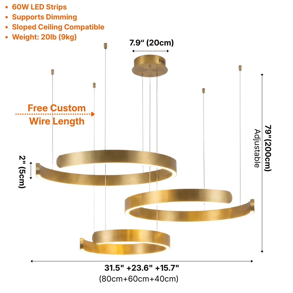 Luxury ceiling chandelier for upscale American home interiors