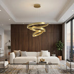 Luxury ceiling chandelier for upscale American home interiors