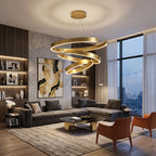 Contemporary chandelier lighting fixture for luxury home decor